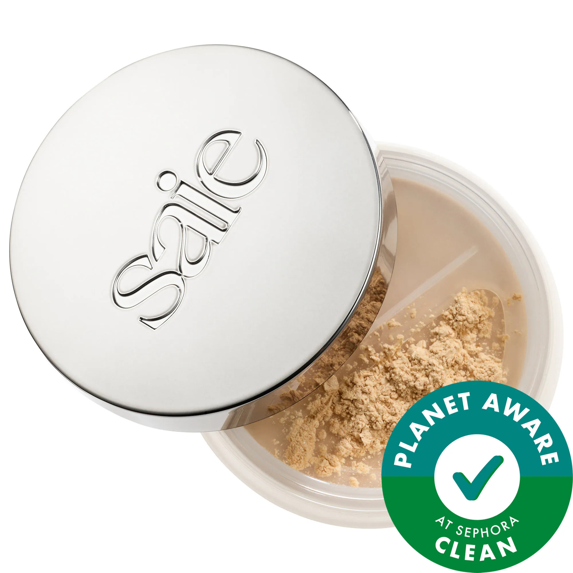 Saie Airset Radiant and Weightless Talc-Free Loose Setting Powder Translucent 0.14 oz/ 4 g | Sephora (US)