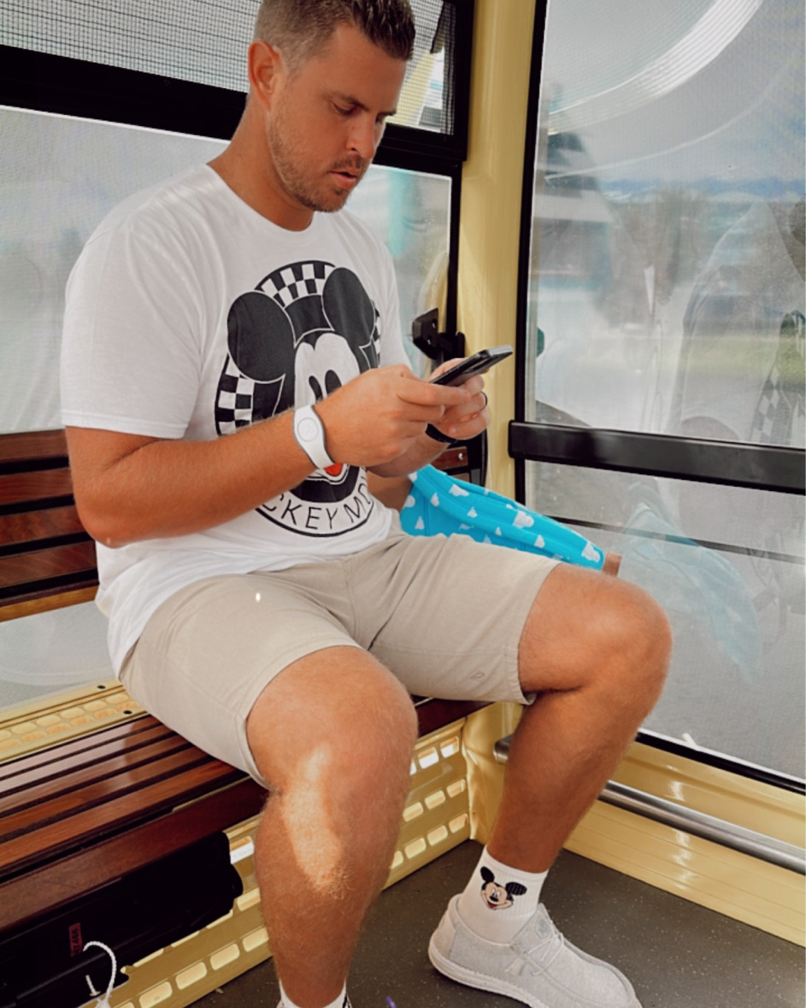 Sean’s Disney Style - xl Mickey tee, 38 volcom chino shorts, Mickey socks, hey dudes - all from amazon - fits TTS.

#LTKtravel #LTKmens #LTKstyletip