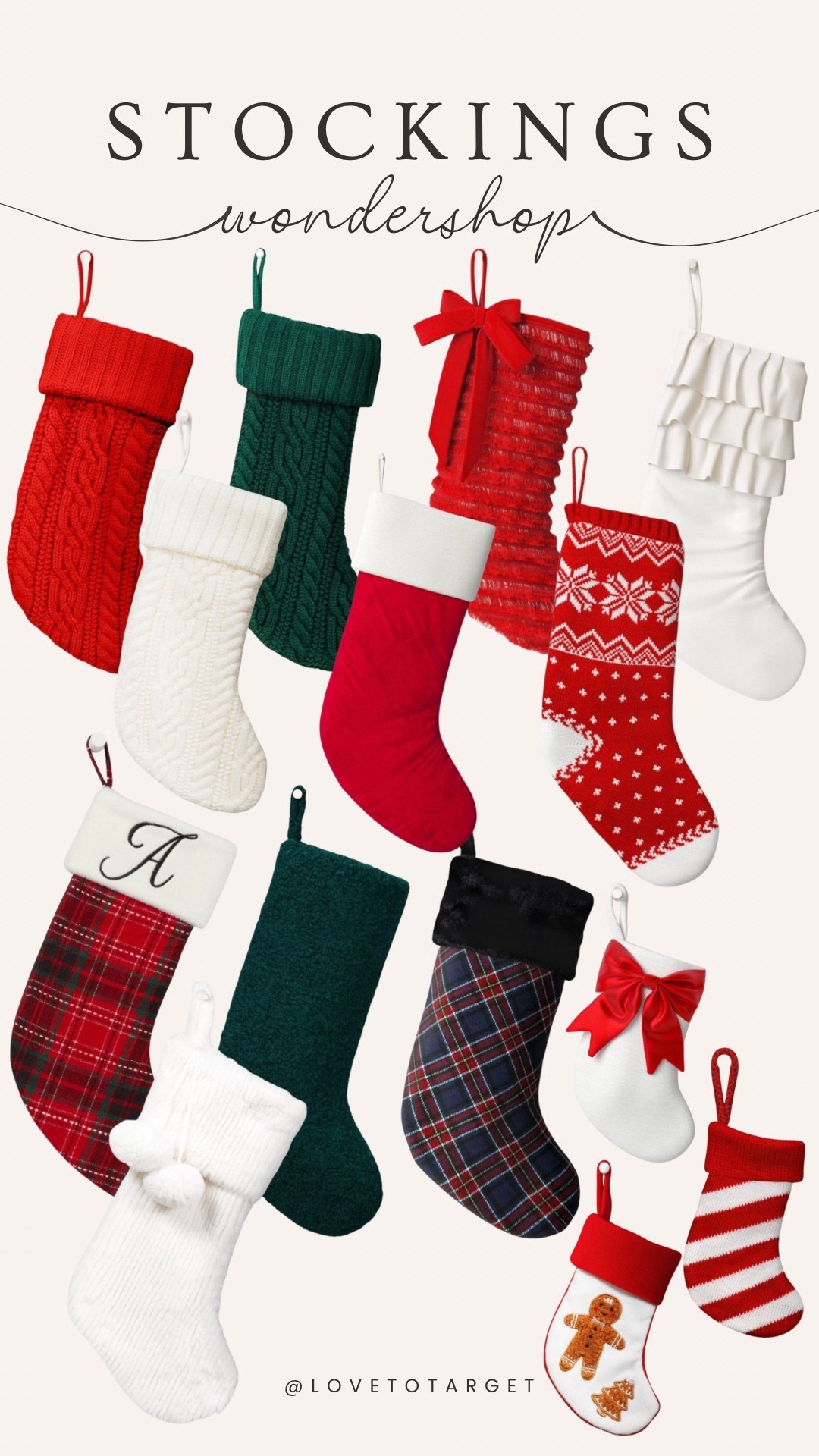 Here are more Wondershop stockings at Target 🎯 

#LTKFindsUnder50 #LTKHome #LTKHoliday