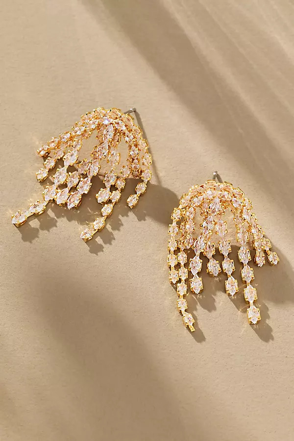 Small Firework Crystal Drop Earrings | Anthropologie (US)
