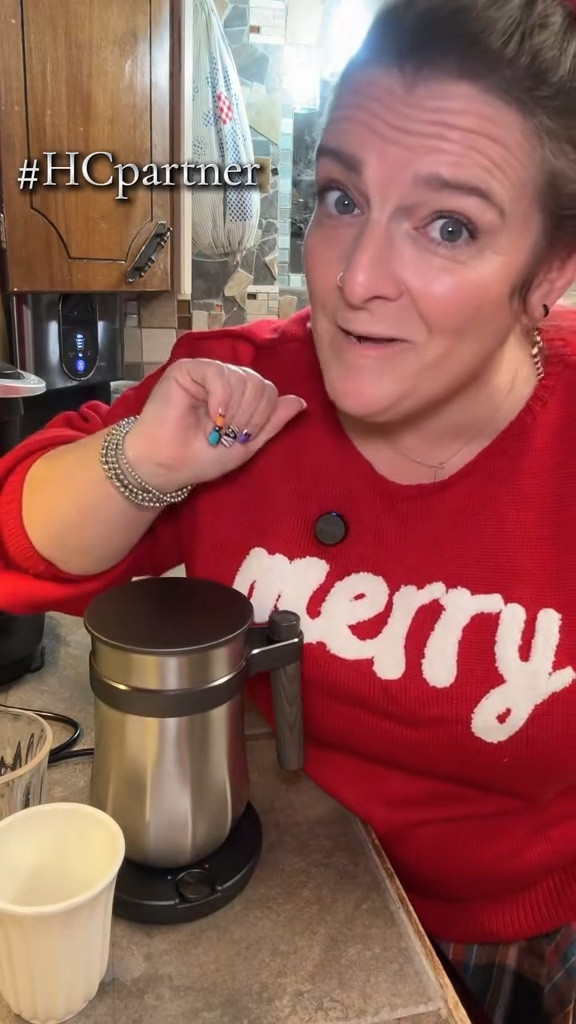 Hotel Chocolat Velvetiser takes real chocolate and milk and heats it to the perfect temperature while blending it to make the most velvety smooth drinking chocolate ever. But it also has a cold setting to make velvet smooth cold drinking chocolate as well. 


#LTKGiftGuide #LTKHome #LTKHoliday