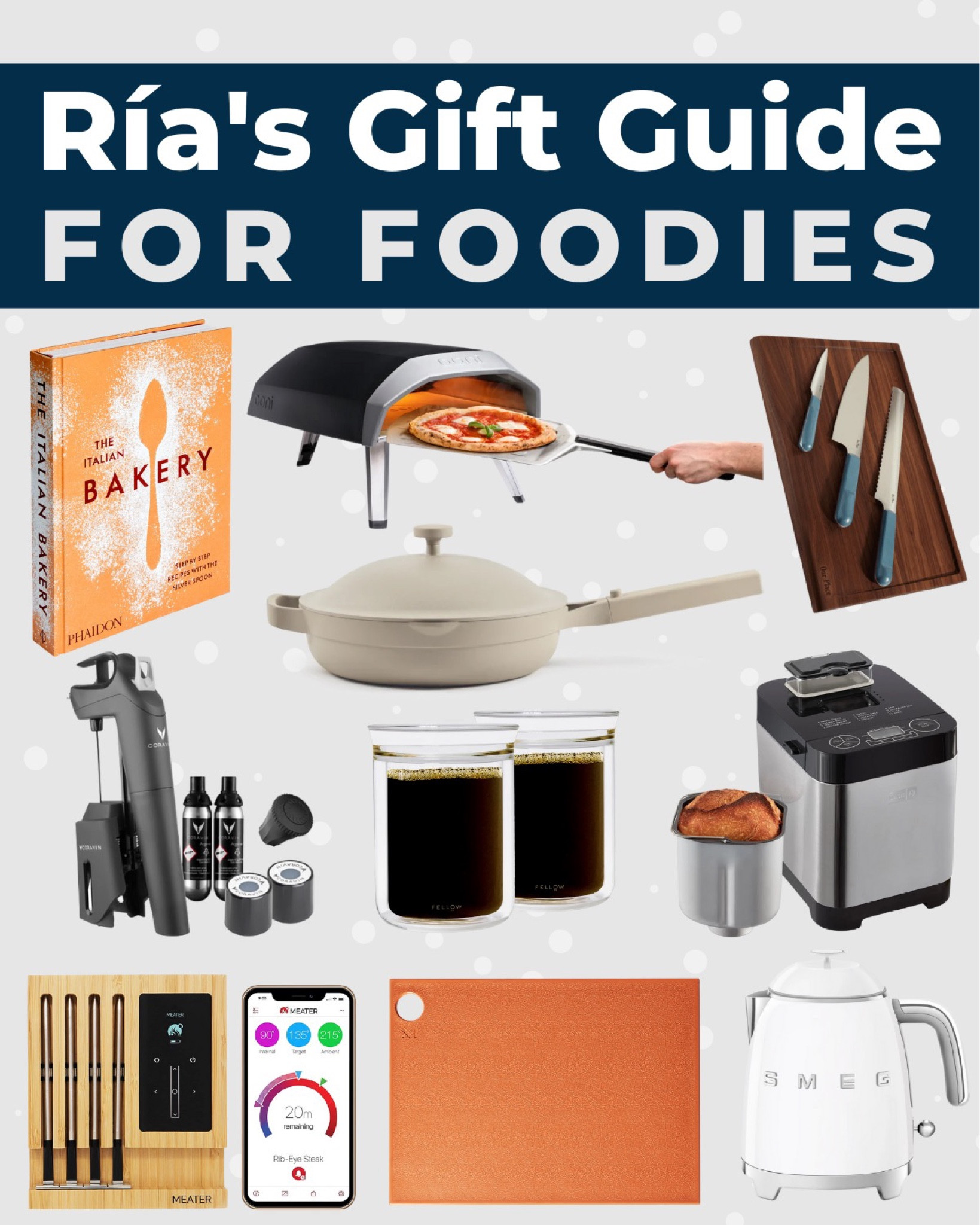 Gifts for Foodies - Gift Ideas for Foodies - Food gifts - kitchen gifts 

#LTKhome #LTKHoliday #LTKSeasonal