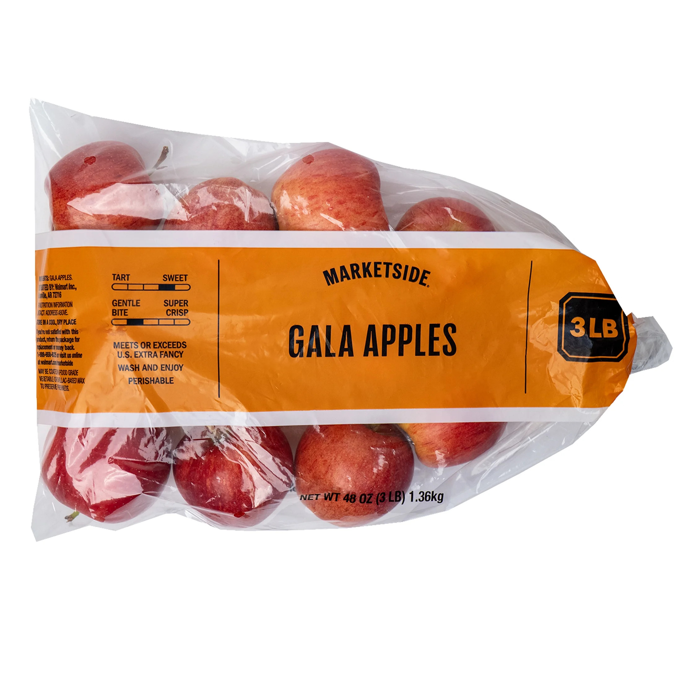 Fresh Gala Apples, 3 lb Bag | Walmart (US)