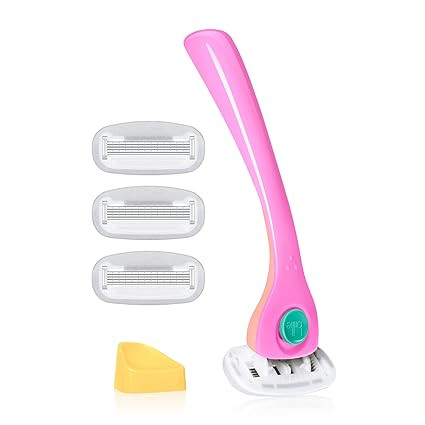 Billie Razors for Women Shave Kit – Women’s Razor + 4 x 5-Blade Razor Refills + Magnetic Hold... | Amazon (US)