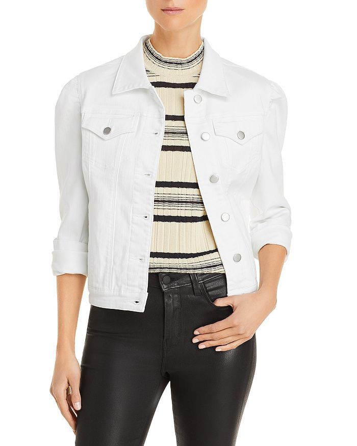 Puff Sleeve Denim Jacket - 100% Exclusive | Bloomingdale's (US)