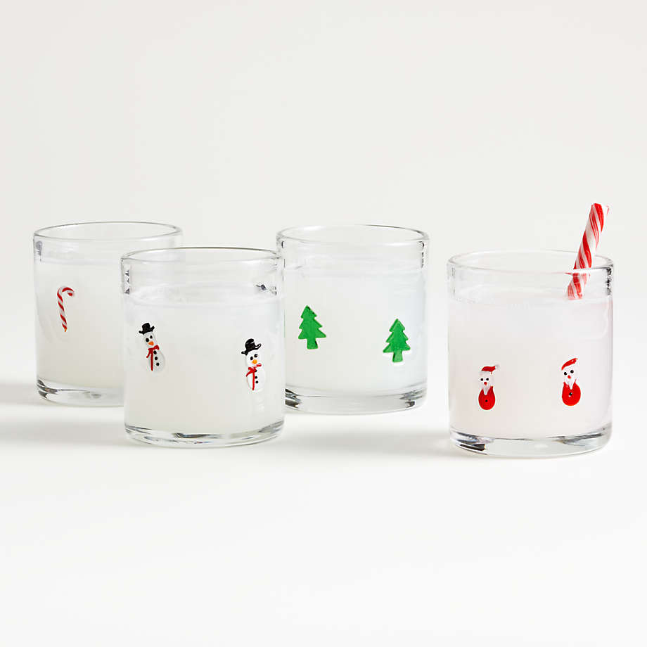 Double Old-Fashioned Christmas Tree Glass + Reviews | Crate & Barrel | Crate & Barrel