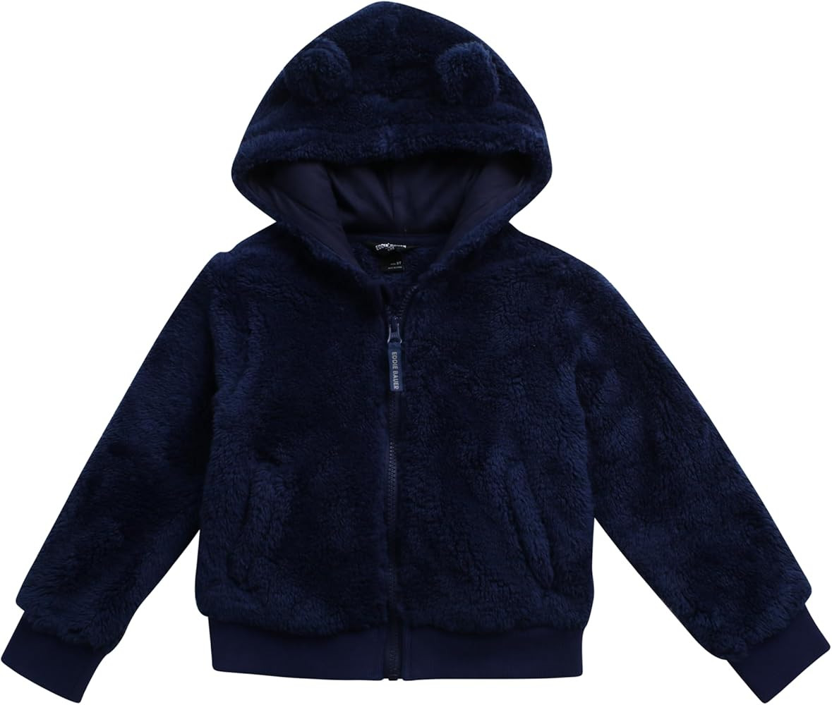Eddie Bauer Toddler Zip Up Hoodie - Kids' Ultra Soft Sherpa Fleece Hoodie Sweatshirt for Toddler ... | Amazon (US)