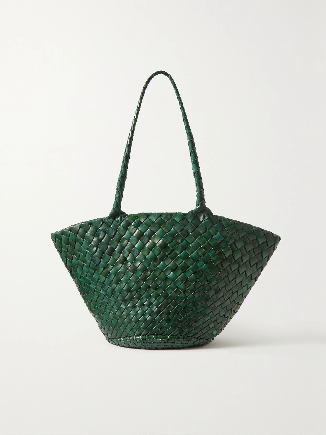 Dragon Diffusion - Egola Woven Leather Tote - Green | NET-A-PORTER (UK & EU)
