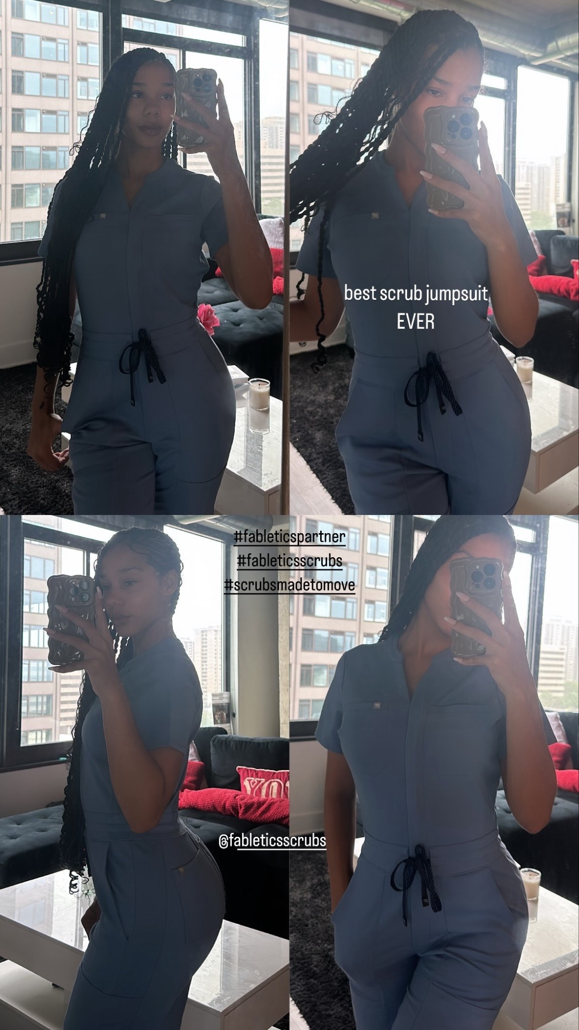 The only scrub jumpsuit to keep you comfy during 12 hr shift 

#LTKSaleAlert #LTKmorningroutine #LTKootd