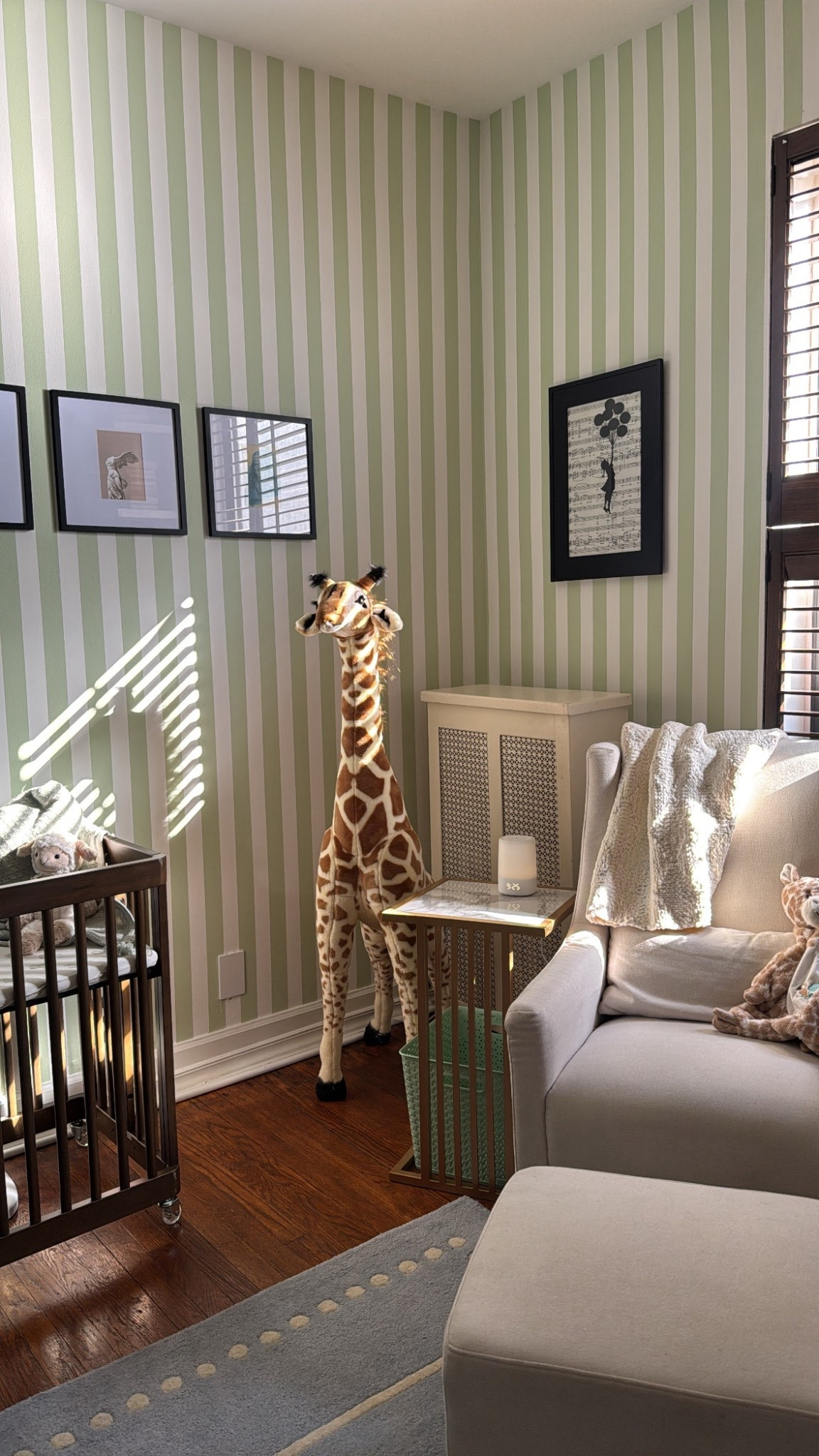 Everything in our sweet nursery! 🤍