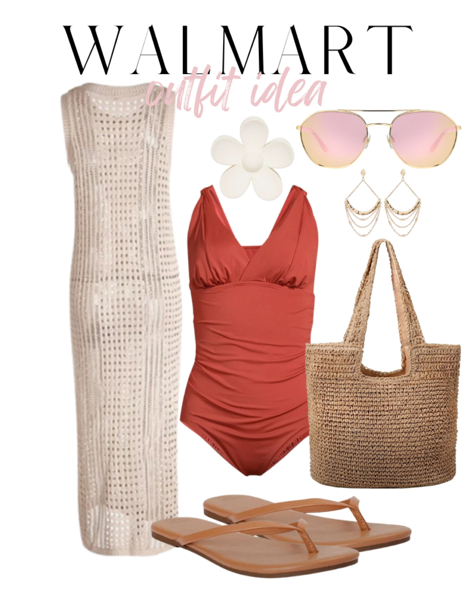 Walmart outfit, beach outfit, pool outfit, one piece swimsuit, swim coverr

#LTKSeasonal #LTKFestival #LTKSwim
