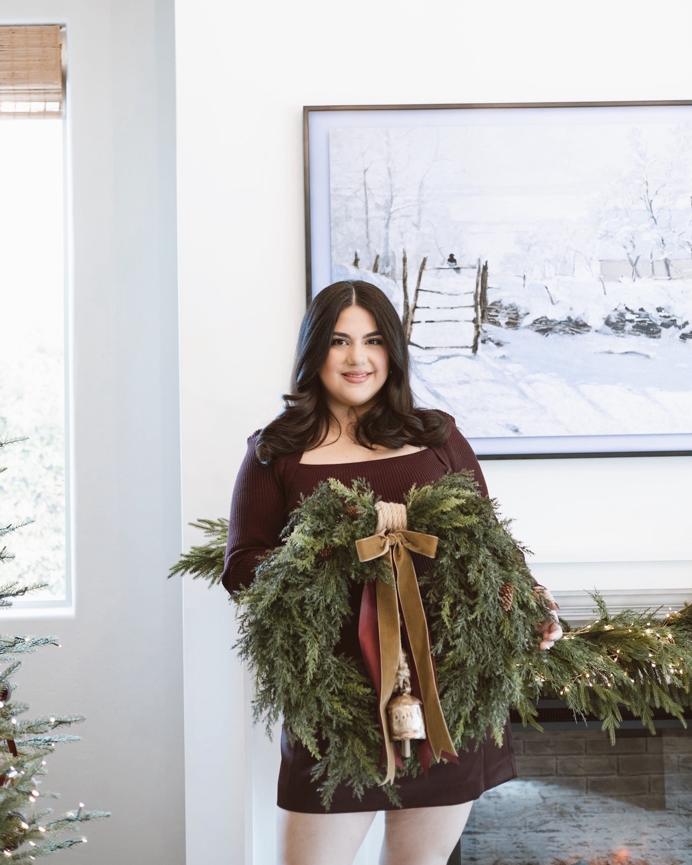 Outfit Details 🤎 Burgundy outfit 🌲#midsizefashion #winterfashion #christmasoutfit

#LTKStyleTip #LTKSaleAlert #LTKMidsize