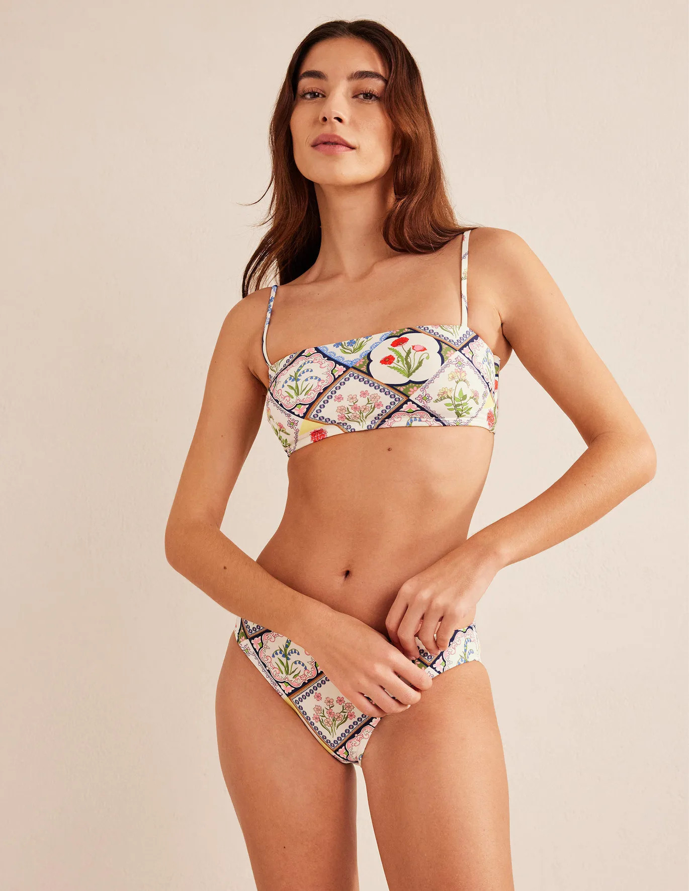 Skinny Strap Bikini Top | Boden (UK & IE)