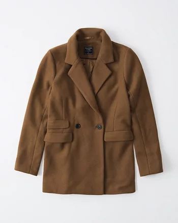 Wool Blazer Coat | Abercrombie & Fitch US & UK