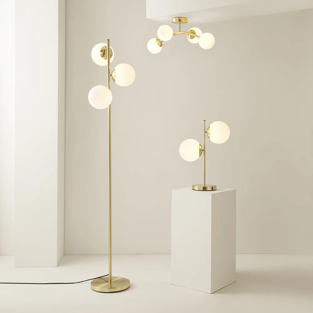 Lansdown Gold Tree Floor Lamp | Wayfair UK