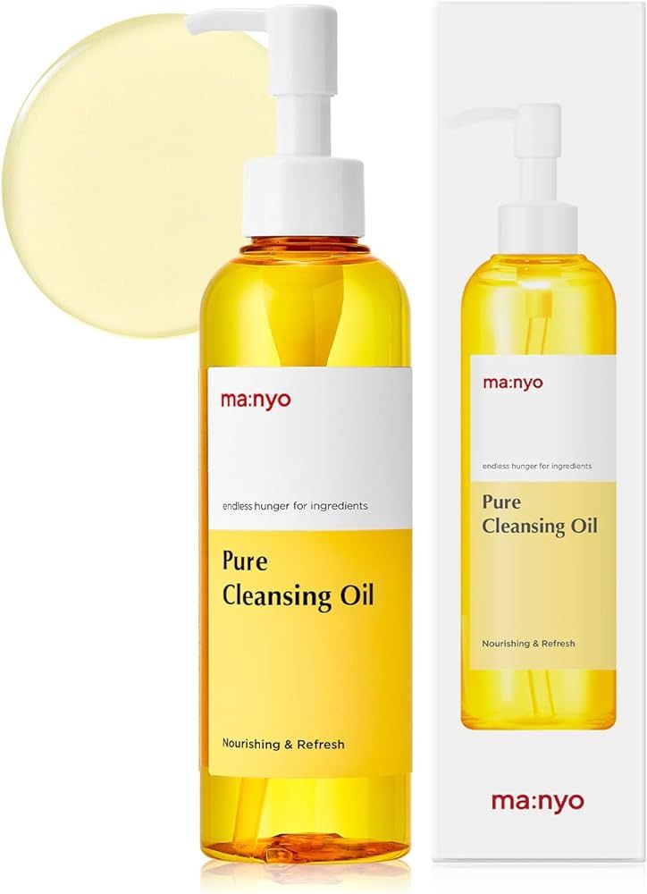 ma:nyo Pure Cleansing Oil Korean Facial Cleanser, Blackhead Melting, Daily Makeup Removal with Ar... | Amazon (US)