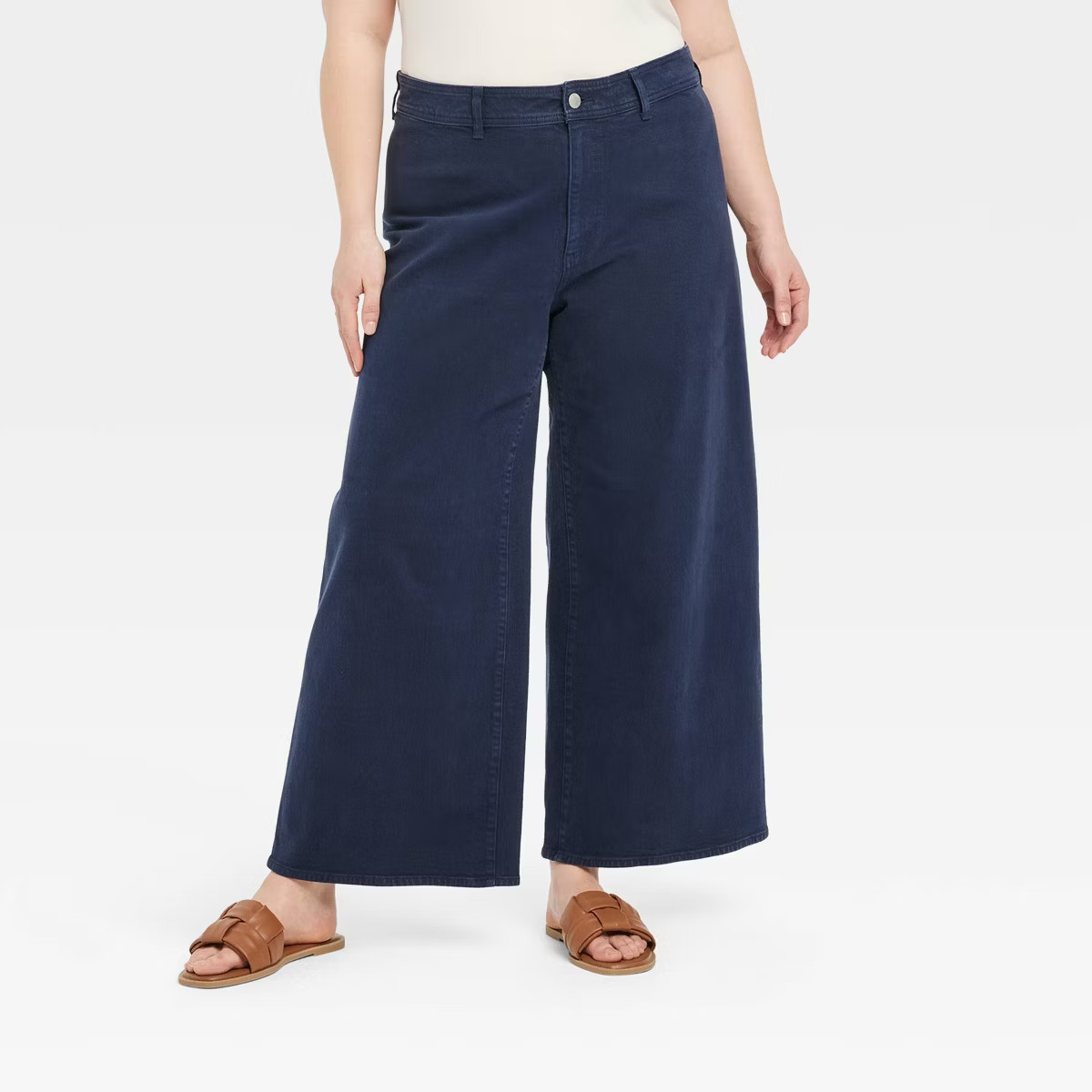 Women's High-Rise Sailor Wide Leg Ankle Jeans - Universal Thread™ | Target