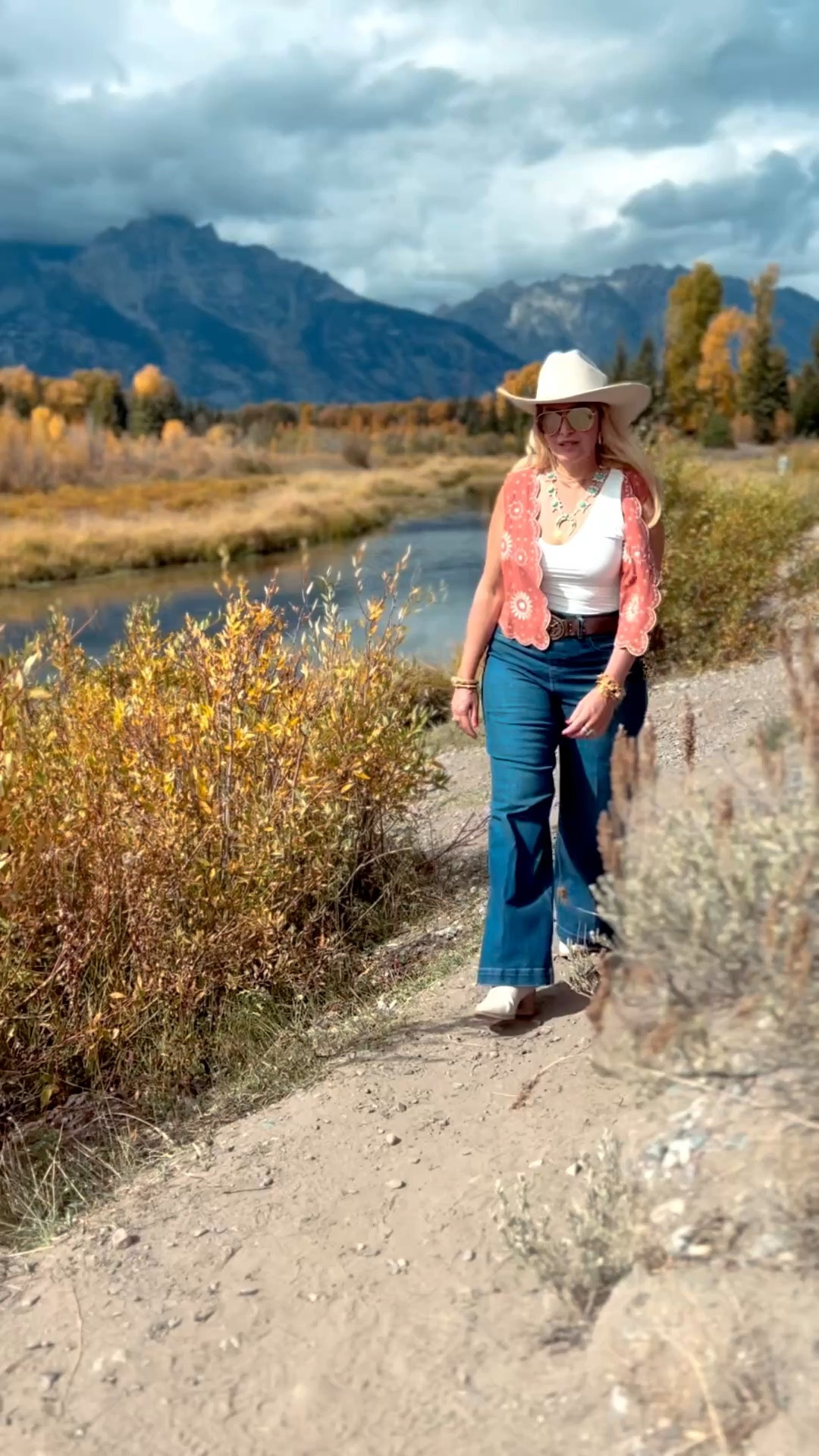 🚨LTK SPRING SALE: Love my jeans? They’re included in the LTK SPRING SALE happening today 3/12/26 - 3/15/26.

👖These @Spanx wide leg jeans are pull on jeans and so comfy! I’m wearing a large and they fit true to size. The view of the Grand Teton mountains in the distance isn’t too bad either!

#spanx #jeans #spanxstyle

@Spanx 

#LTKU #LTKMidsize #LTKSeasonal #LTKSpringSale #LTKootd #LTKTravel #LTKvlog #LTKgrwm #LTKWorkwear #LTKFestival #LTKSaleAlert #LTKOver40