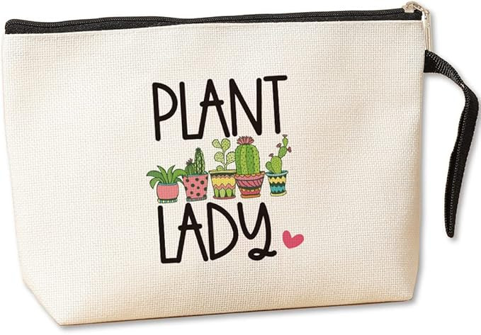 Jztco Plant Lover Gifts, Plant Gifts for Plant Lovers, Funny Makeup Bag, Plant Stuff, Unique Gift... | Amazon (US)