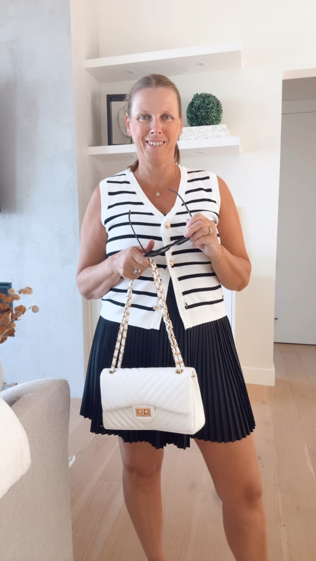 Take your activewear dress from the court to brunch 

Activewear dress, Amazon activewear, style over 40, elevated casual outfit, striped vest, Amazon fashion , Amazon  wardrobe capsule 

#LTKOver40 #LTKootd #LTKActive