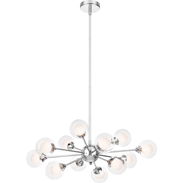 Strick & Bolton Lyla Polished Chrome 12-light Sputnik Chandelier | Bed Bath & Beyond