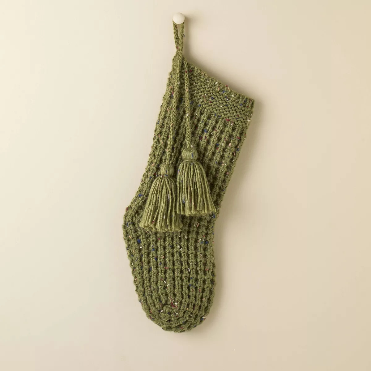 Confetti Fleck Waffle Knit Christmas Stocking - Hearth & Hand™ with Magnolia | Target