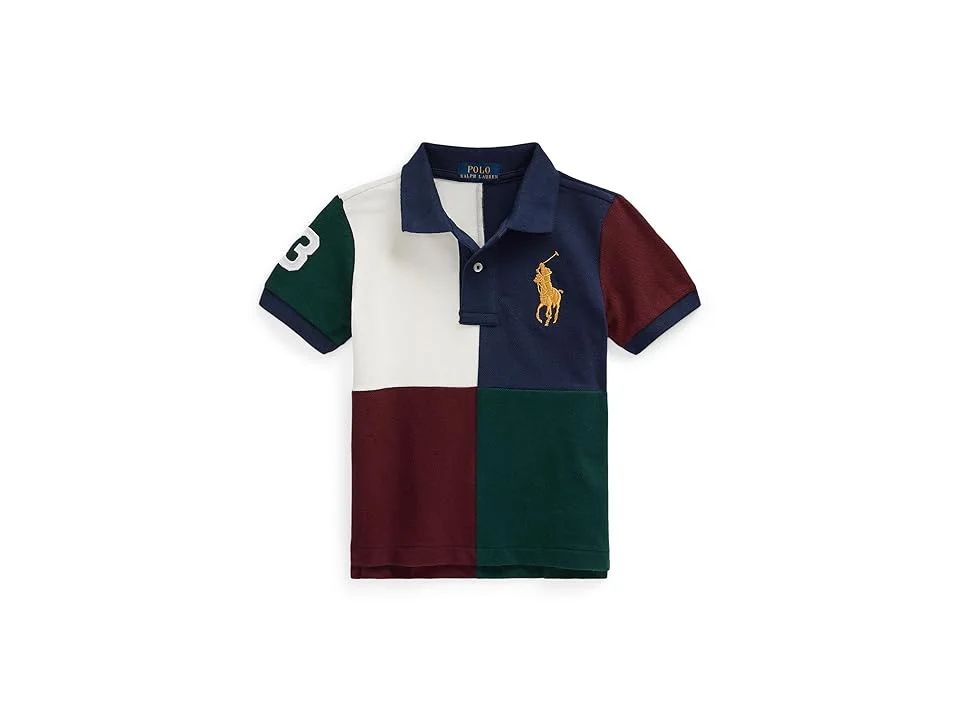 Polo Ralph Lauren Kids Color-Blocked Big Pony Polo Shirt Multi Size 6Y | Walmart (US)