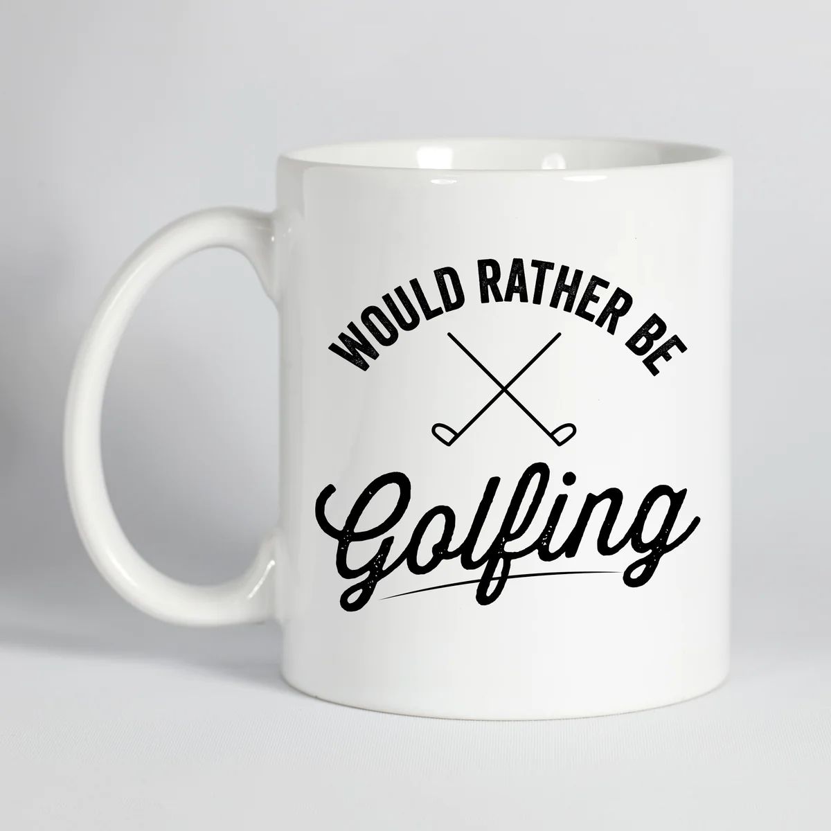 Would Rather Be Golfing Mug | Type League Press
