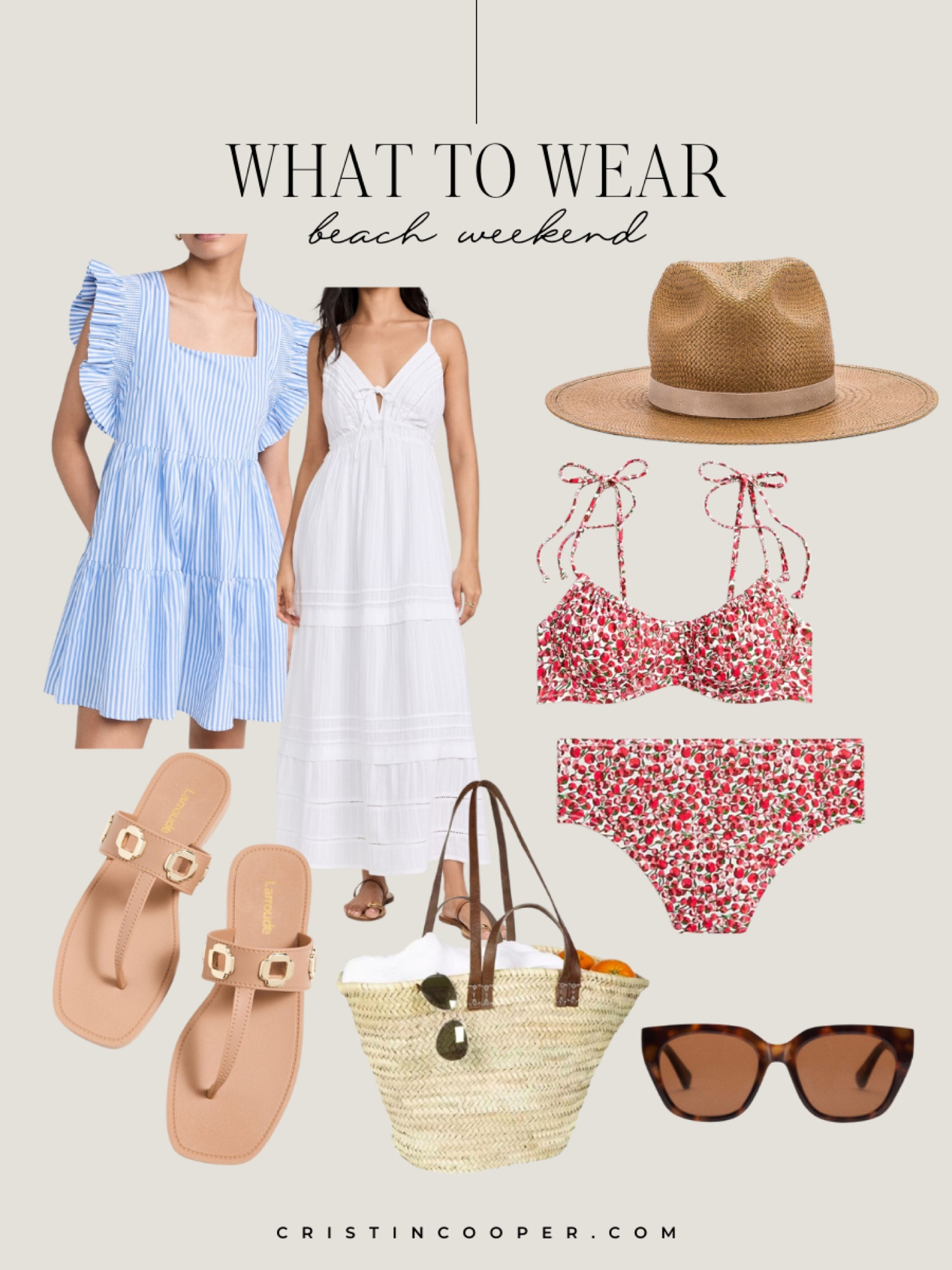Beach weekend outfit essentials.

#LTKTravel #LTKStyleTip #LTKSwim