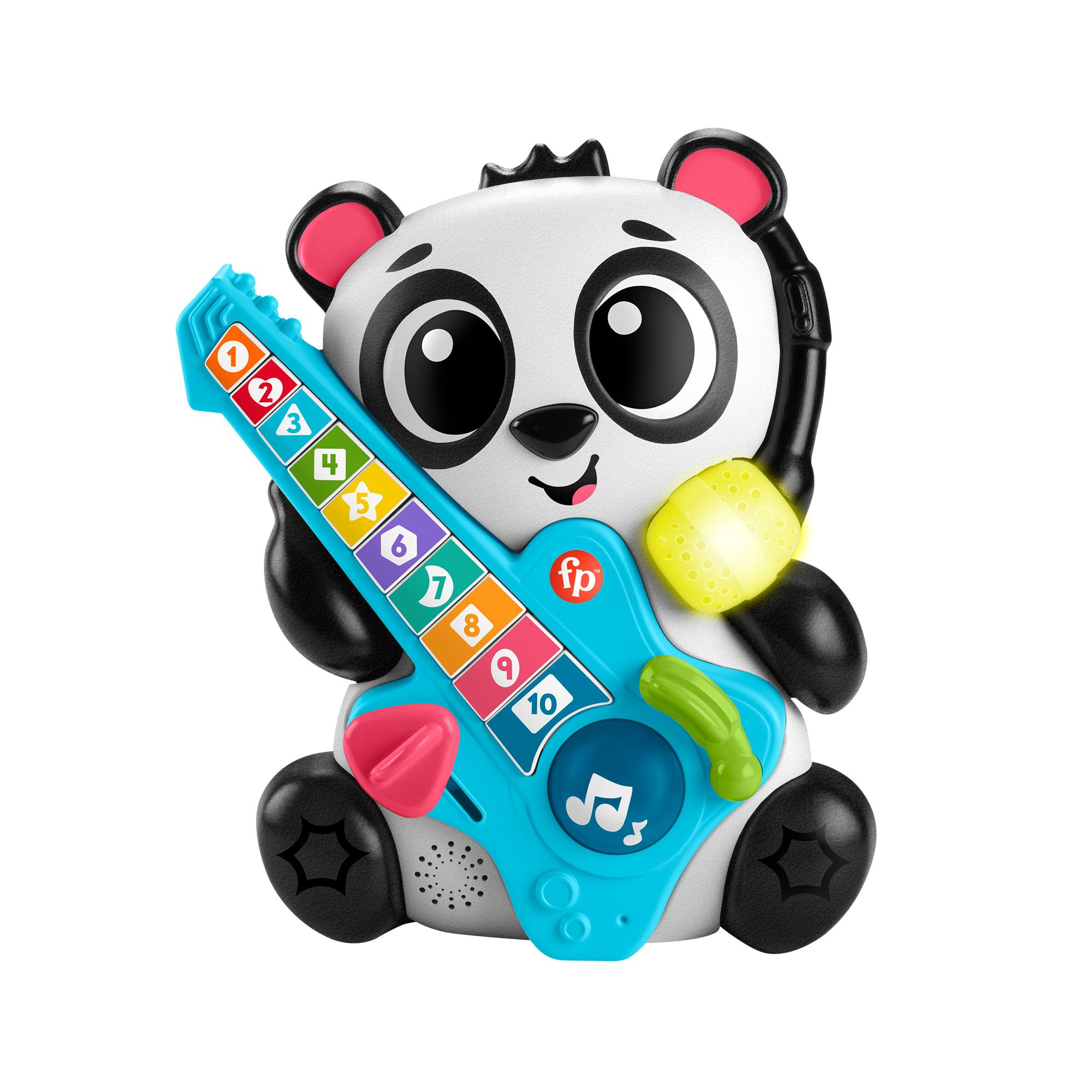 Fisher-Price Link Squad Jam & Count Panda Baby Learning Toy with Music & Lights - Walmart.com | Walmart (US)