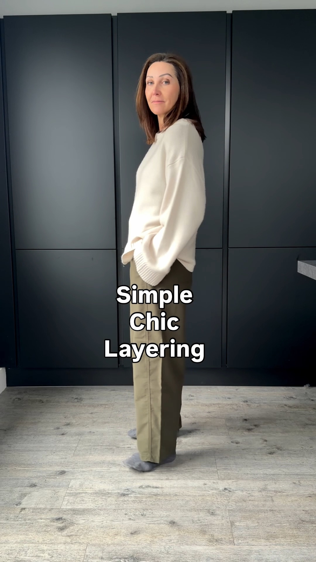 Simple winter layering starts with the base and this Heatgen top from M&S is really snuggly with a brushed fabric inside. A cream knit always looks chic and I’ve added a big chunky scarf for extra texture. All paired with the trousers I recommend to everyone (I wear a small) 

#LTKover50style #LTKuk #LTKwinter