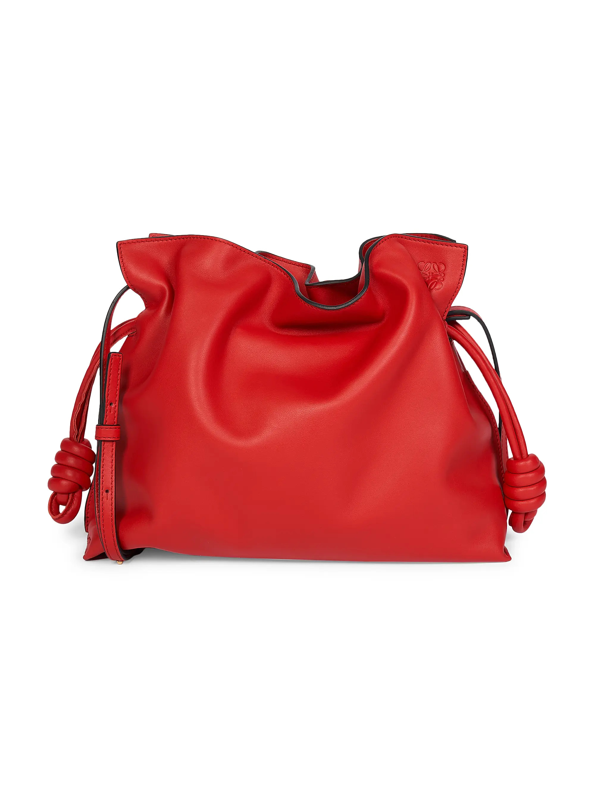 Flamenco Leather Drawstring Clutch | Saks Fifth Avenue