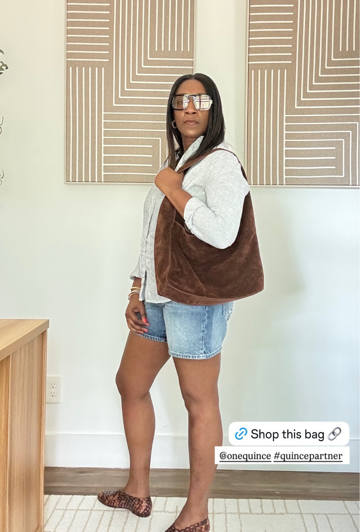 Suede tote bag

#LTKootd #LTKmomlife #LTKOver40