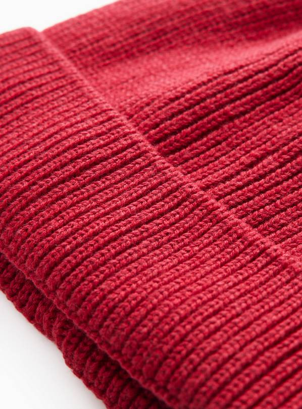 Buy Red Knitted Beanie Hat Newborn | Accessories | Tu | Tu Clothing