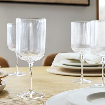 Fluted Wine Glass Sets | West Elm (US)