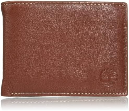 Timberland Men's Genuine Leather Passcase Security RFID Wallet | Amazon (US)