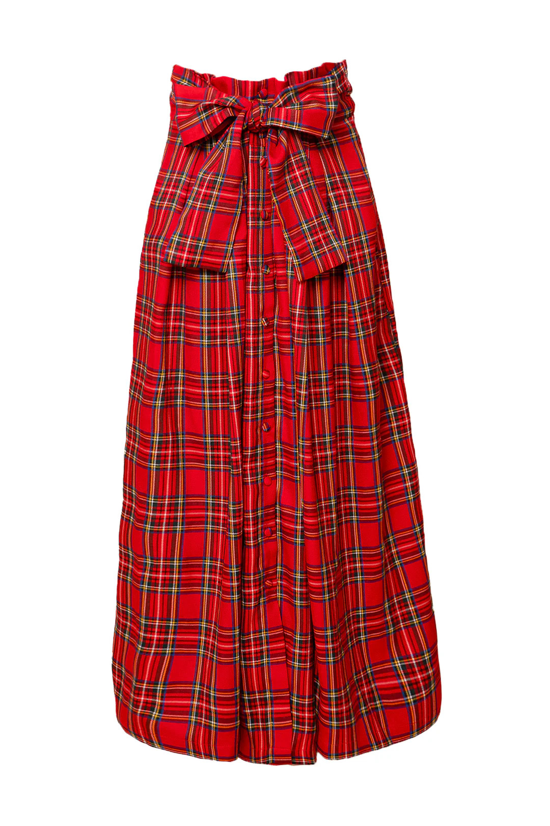 Angela Skirt in Holiday Plaid - FINAL SALE | Ivy City Co