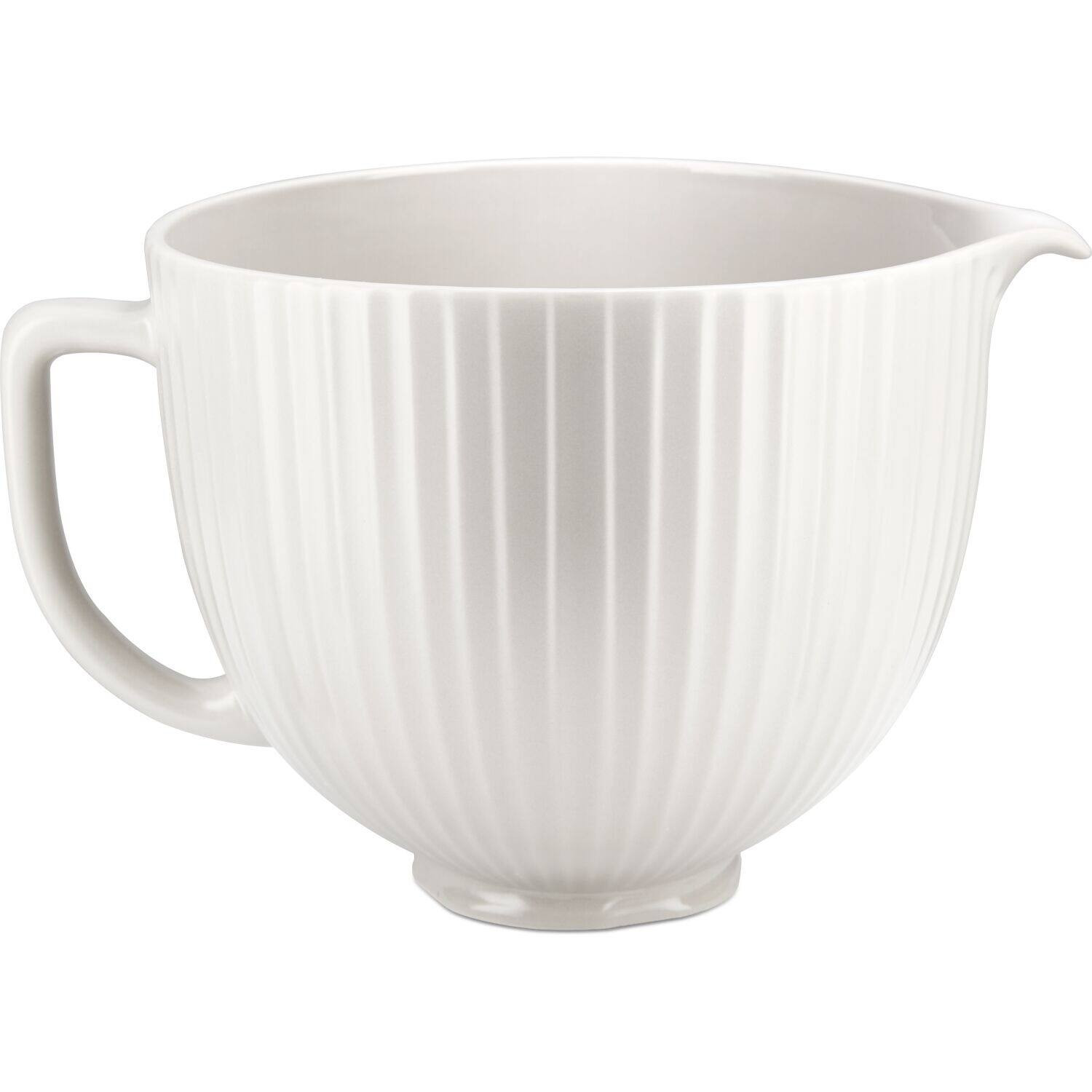 KitchenAid - 5-Qt. Ceramic Bowl for Tilt-Head Stand Mixers - Classic Columns | Best Buy U.S.