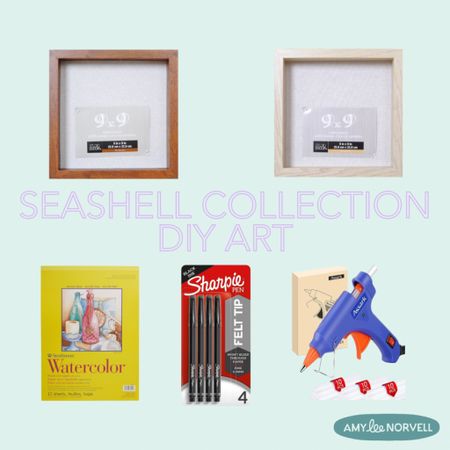 DIY Seashell Collection Art Supplies 

#LTKstyletip #LTKhome #LTKfindsunder50