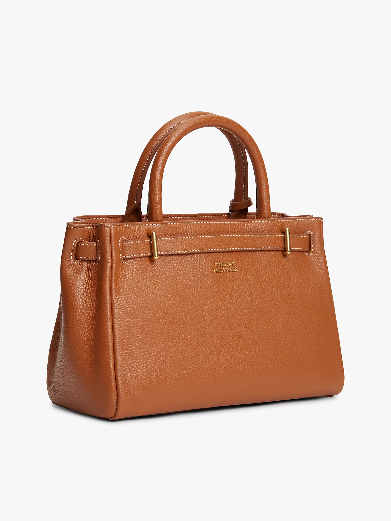 The American Icon Leather Tote Bag | Brown | Tommy Hilfiger | Tommy Hilfiger UK