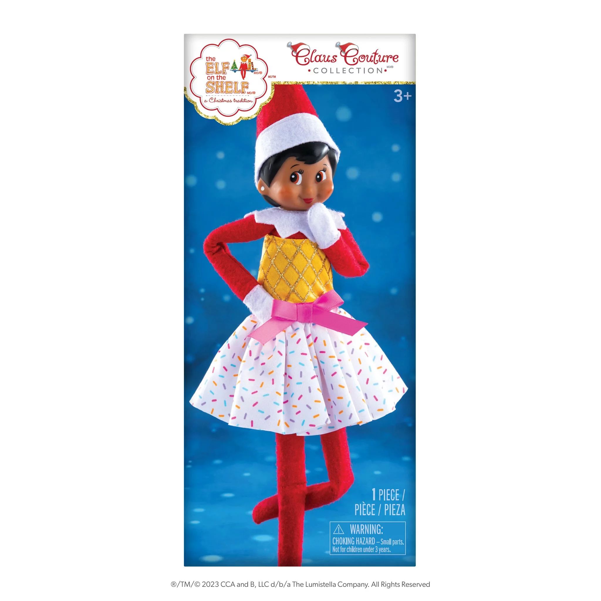The Elf on the Shelf Ice Cream Party Dress for Scout Elves - Walmart.com | Walmart (US)