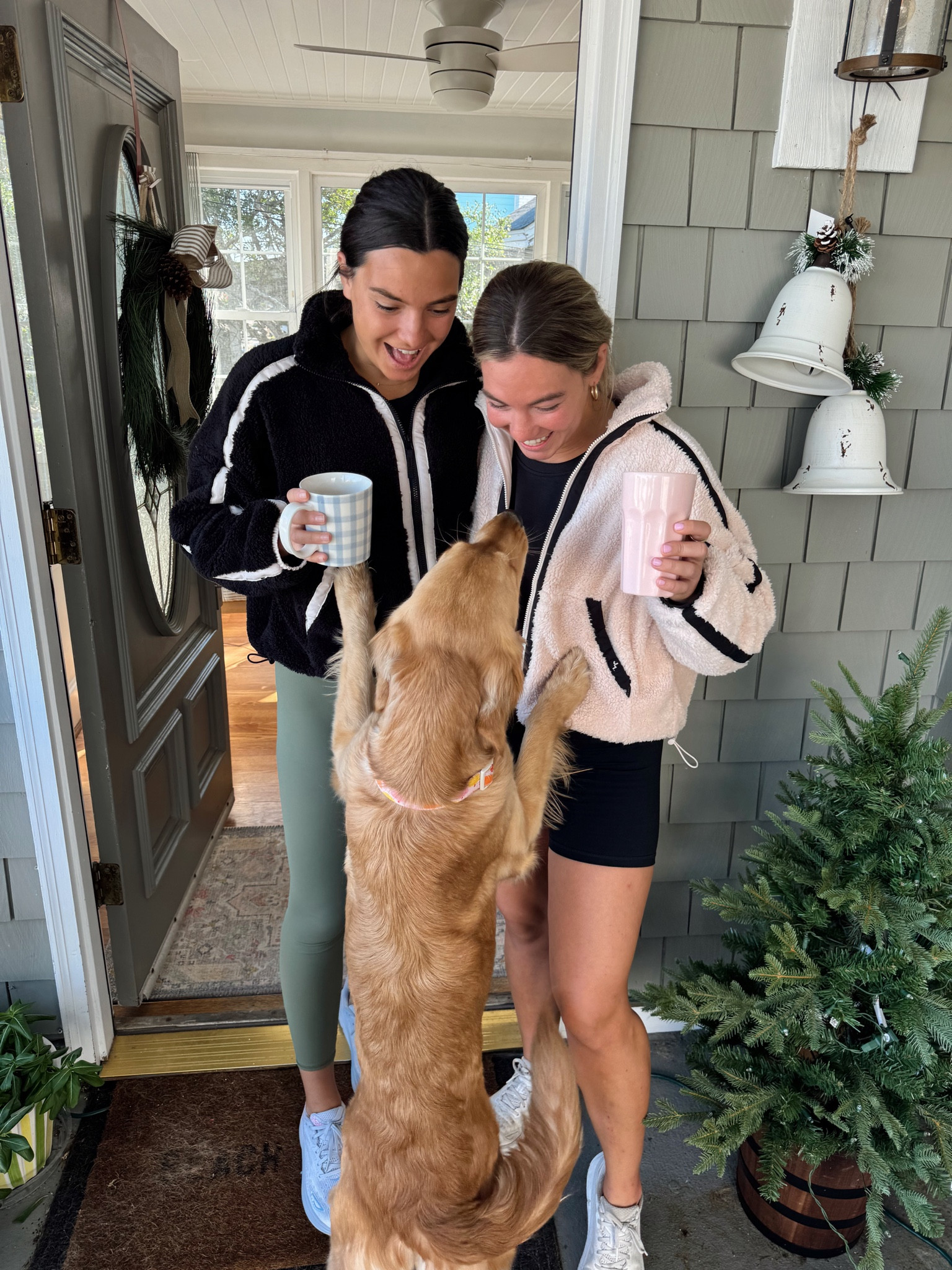 Today’s workout outfit!! Love these cozy fleece full zips!!! 

#LTKCyberWeek #LTKGiftGuide #LTKHoliday