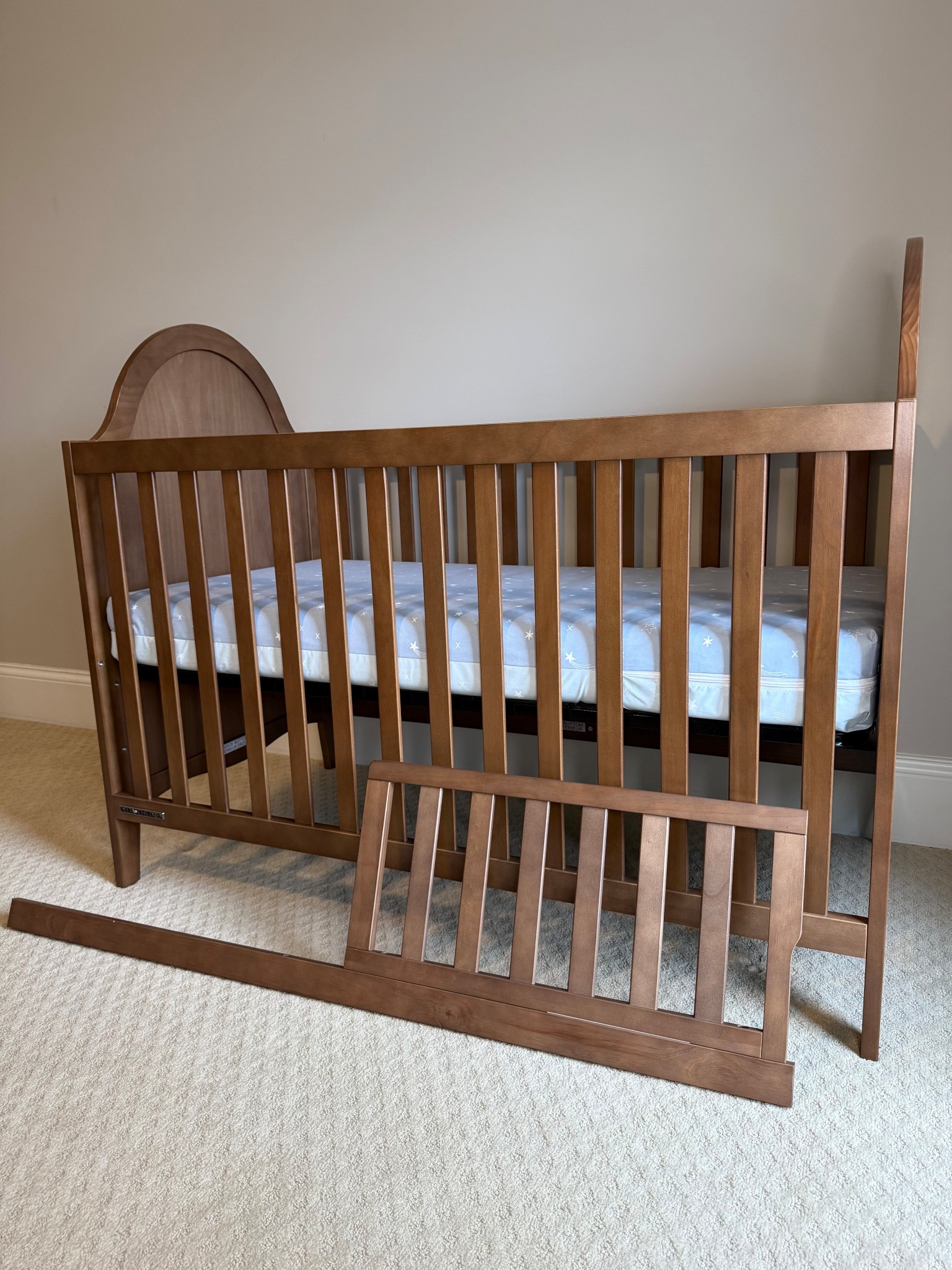 Delta Children Willa 4 in 1 Crib - color chestnut from 

Delta children breathable crib & toddler mattress with washable, waterproof matress cover - color blue 

#LTKHome #LTKBaby