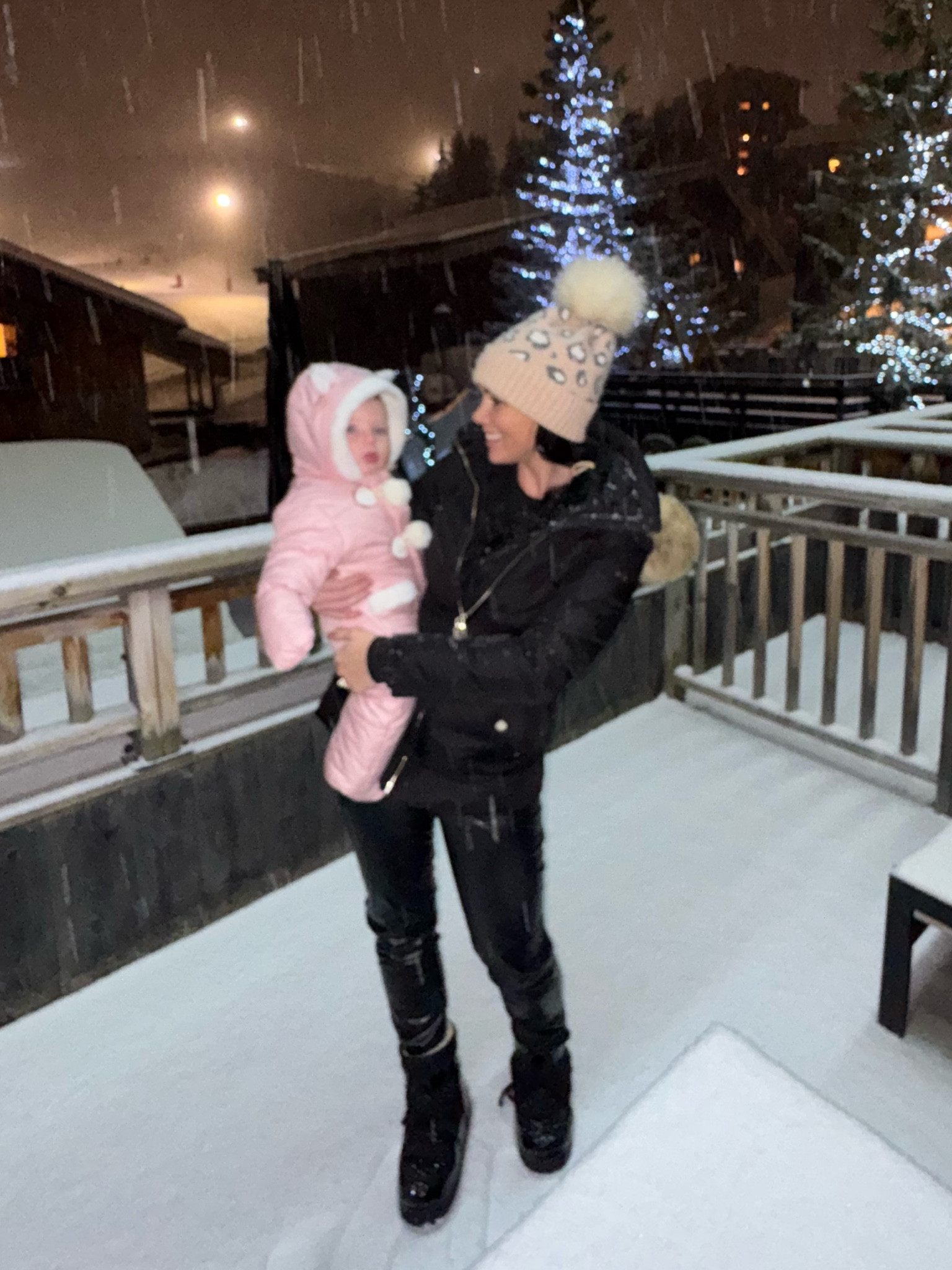 Winter Outfits : We celebrated the New Year in the French & Swiss Alps! Sweet girl played in the snow and this baby snowsuit was amazing from Amazon! I wore the CRZ fleece leggings layered with the super down pants shown here and stayed warm .

The best beanie for comfort and warmth was my anthropology one that had an acrylic blend! I loved it and ended up not wearing it the whole trip. 

#LTKStyleTip #LTKSeasonal #LTKBaby