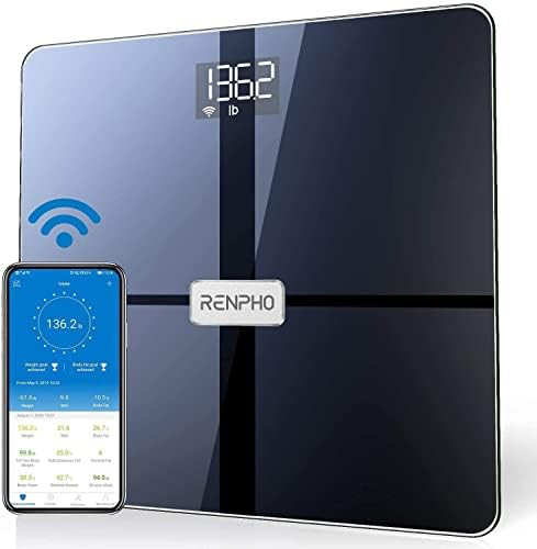 RENPHO Premium Wi-Fi Bluetooth Scale Smart Digital Bathroom Weight BMI Body Fat Scale Tracks 13 M... | Amazon (US)
