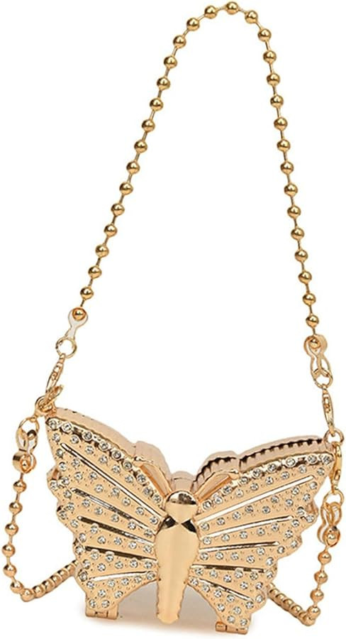 shoulder handbag，Elegant Acrylic Shoulder Bag With Sparkling Designs Evening Purse For Parties ... | Amazon (US)