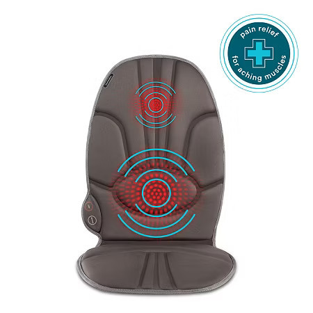 HoMedics Portable Back Massage Cushion with Heat, One Size, Beige | JCPenney