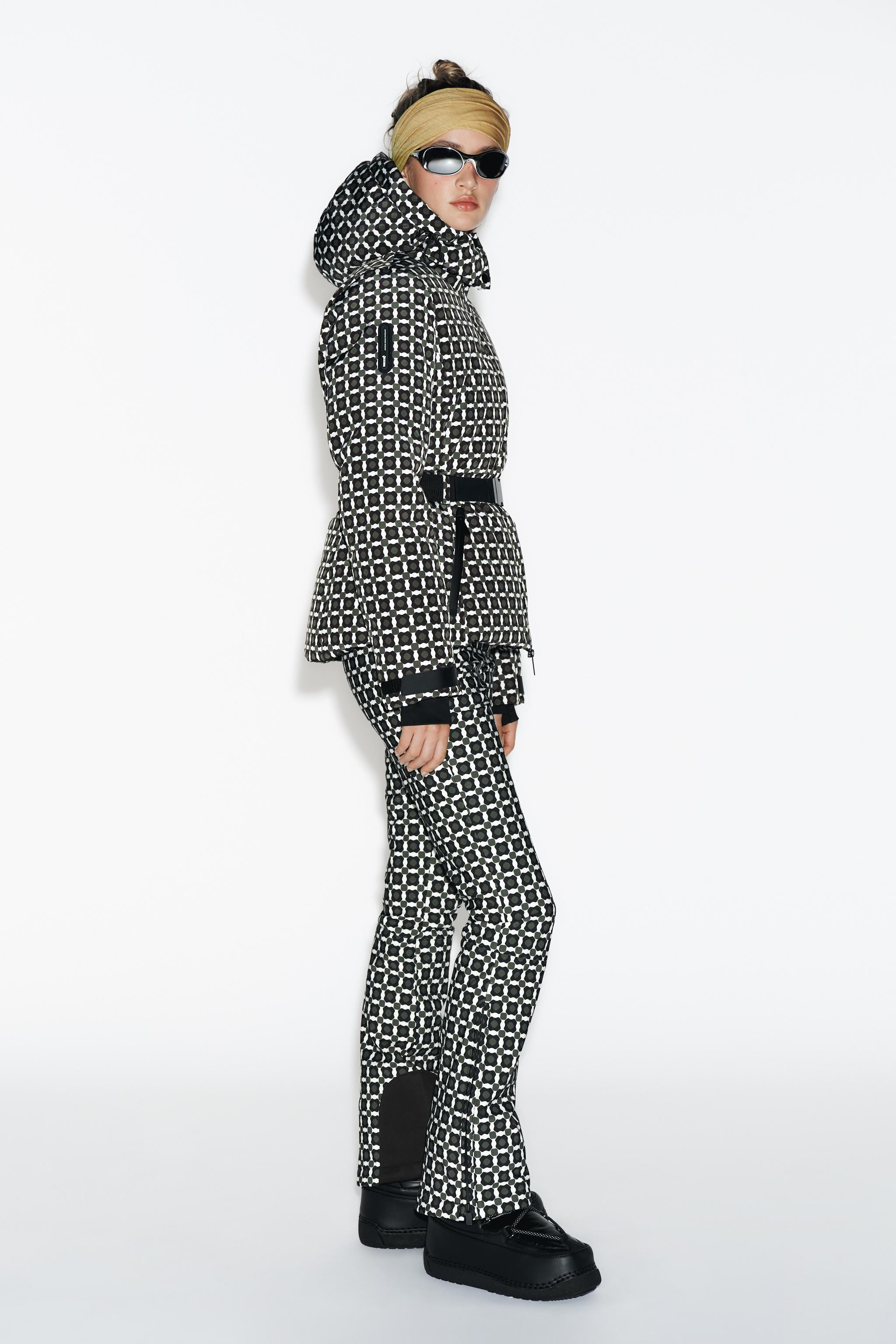 HOODED WATER RESISTANT WINDPROOF DOWN COAT RECCO® TECHNOLOGY SKI COLLECTION | Zara US