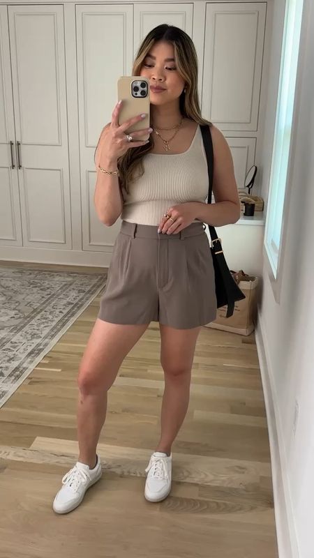 Wearing size 6 in these Aritzia shorts in the color Felted Taupe! 

vacation outfits, Nashville outfit, spring outfit inspo, family photos, postpartum outfits, work outfit, resort wear, spring outfit, date night, Sunday outfit, church outfit, summer outfit, summer outfit inspo, 

#LTKSeasonal #LTKStyleTip #LTKTravel