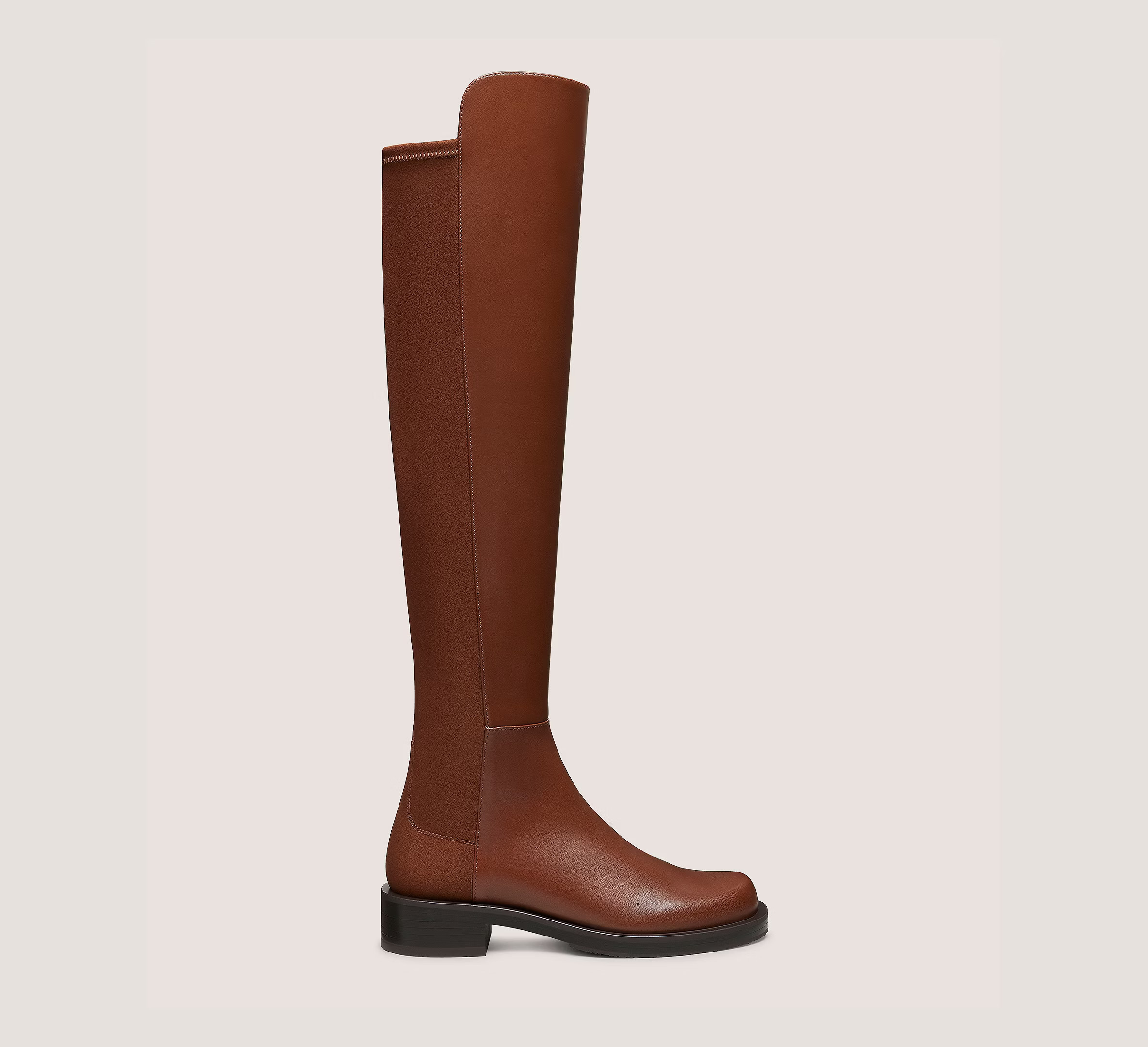Stuart Weitzman 5050 Bold Over-The-Knee Boot, Deep Coffee Smooth Leather, Size: 5.5 Medium | Stuart Weitzman (US)